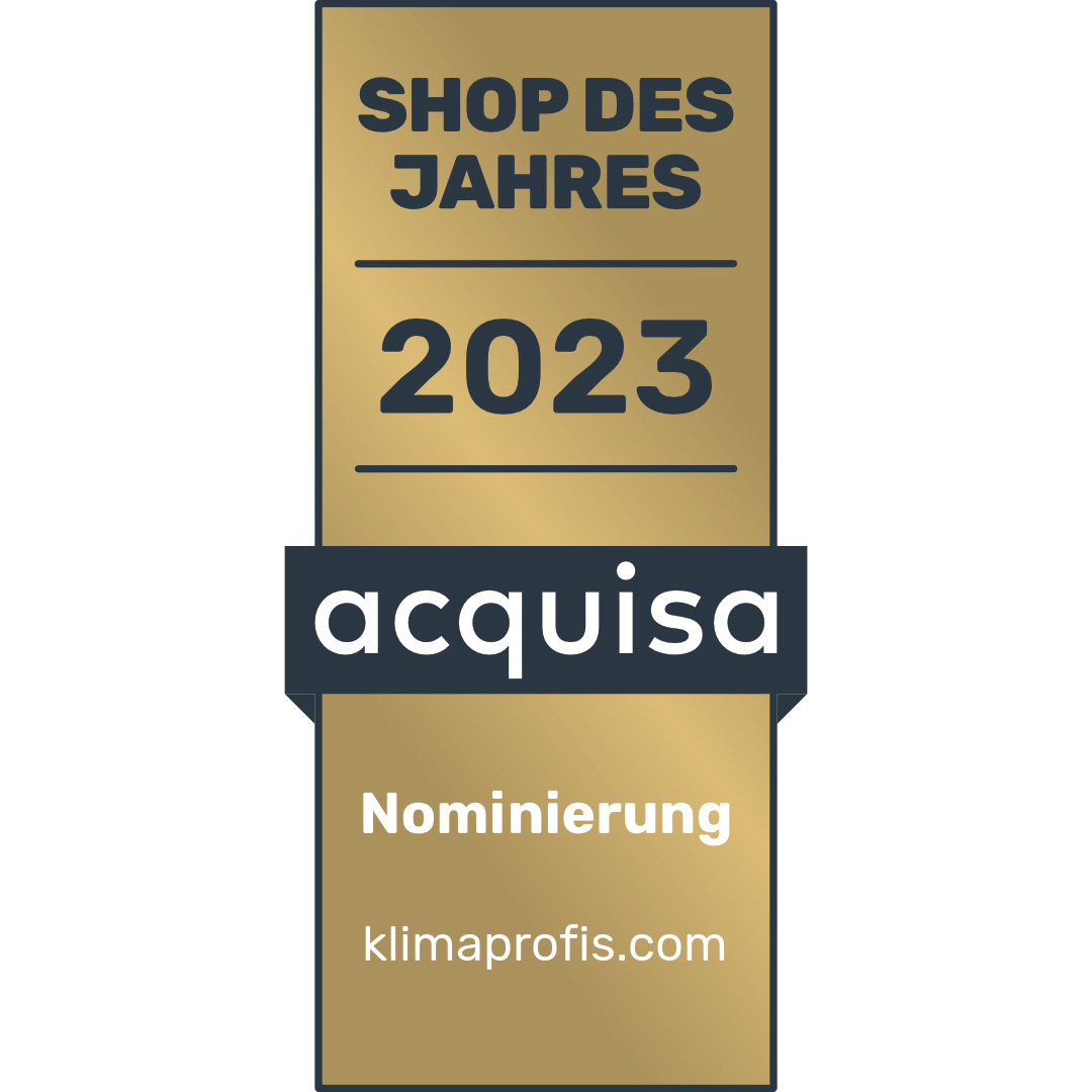 Klimaprofis.com – nominiert von acquisa für den Shop des Jahres Award 2023